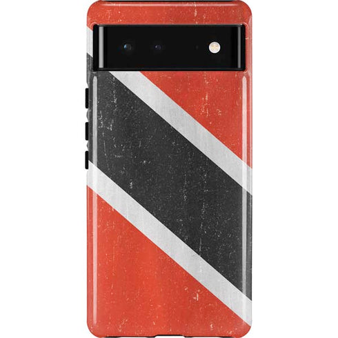 Trinidad and Tobagao Flag Distressed Google Pixel 6 Case